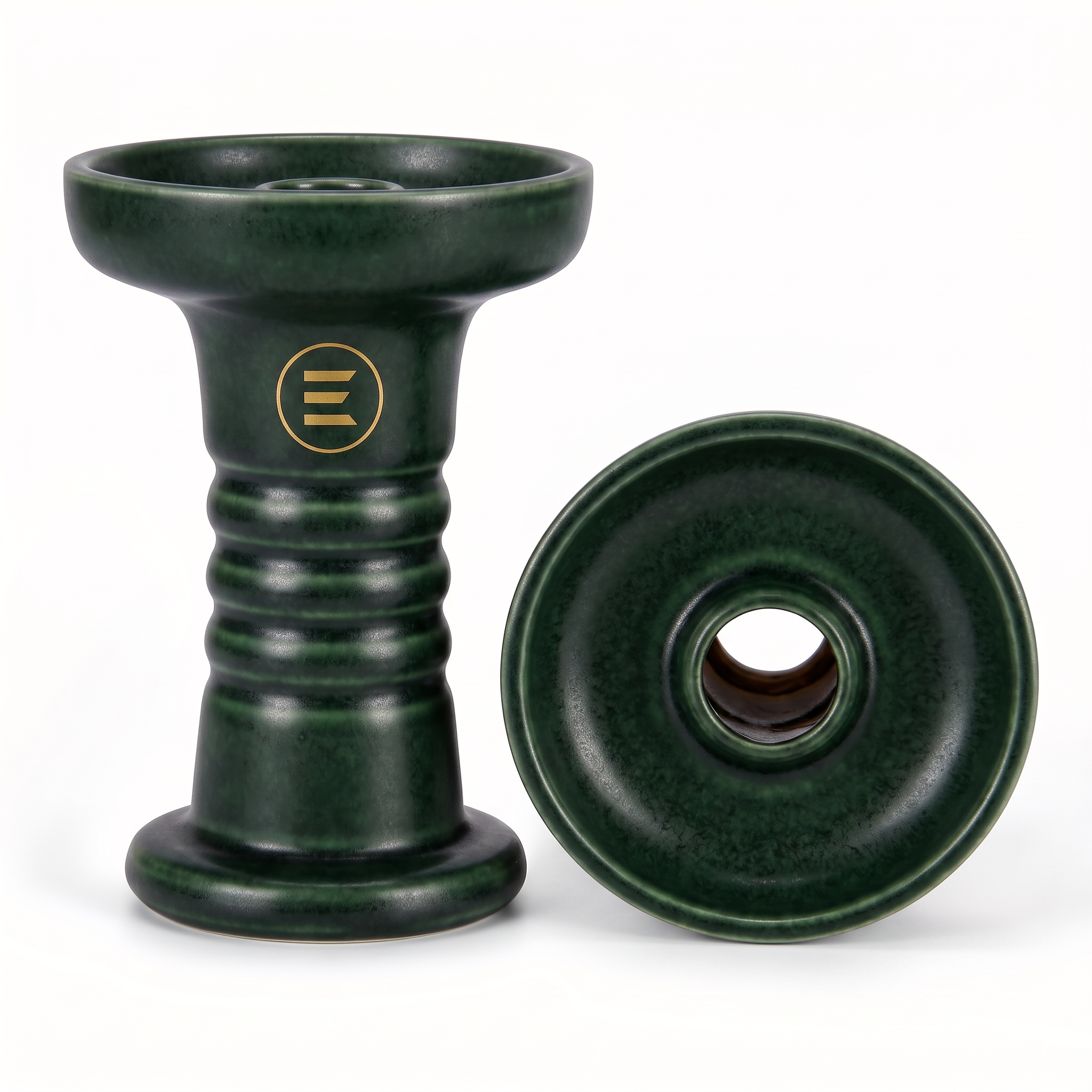 ELAN branded ceramic shisha head bowls — Forest