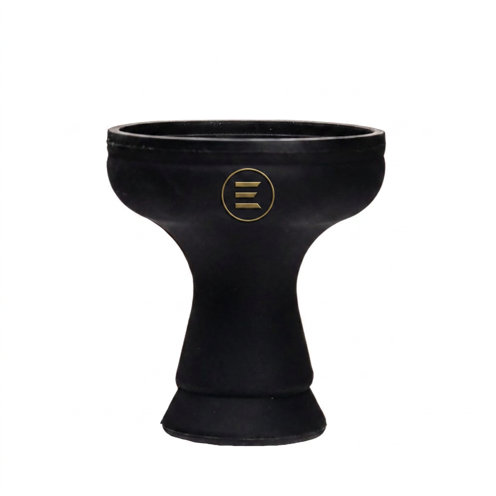 ELAN branded black silicone shisha head bowl